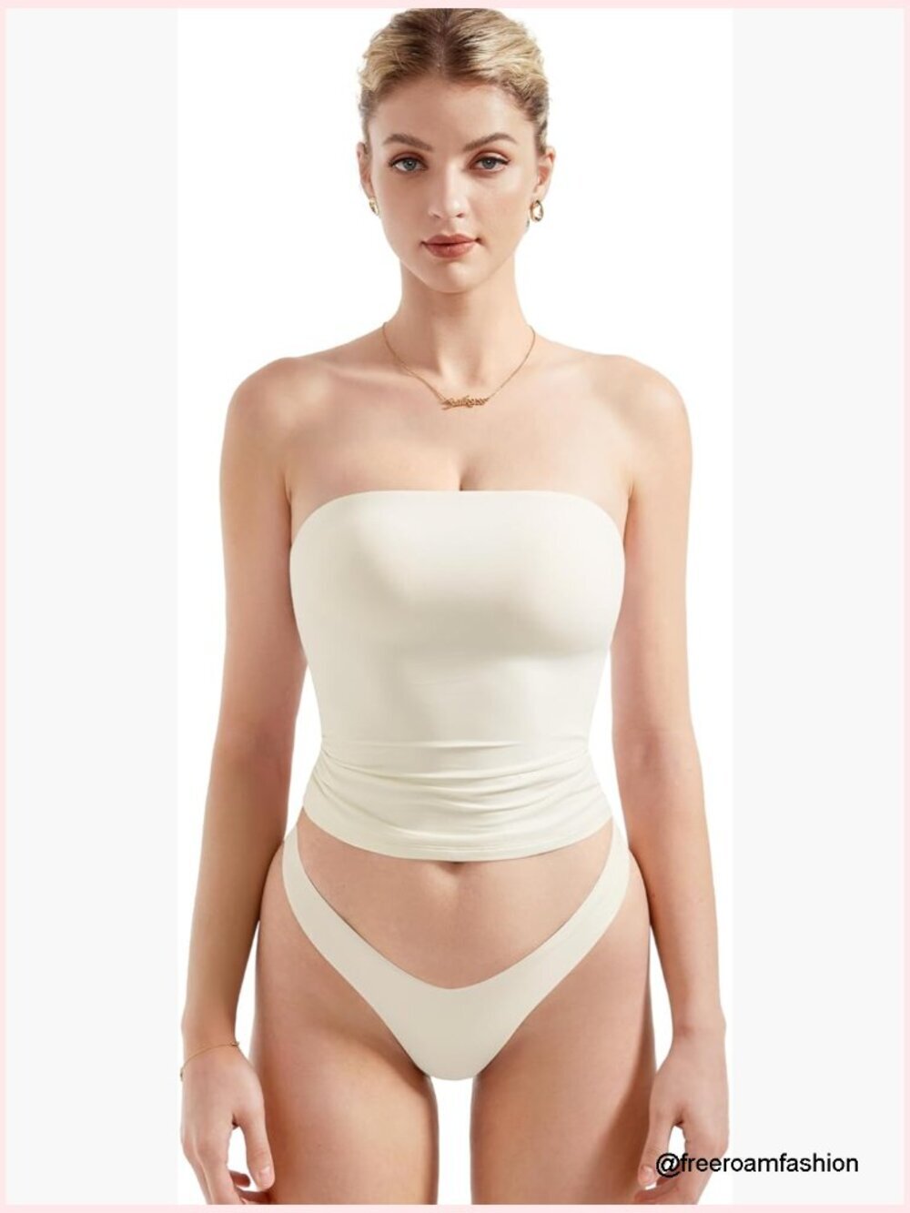 Sexy Tube Top Y2K Going Out Double Lined Basic Tank Top
